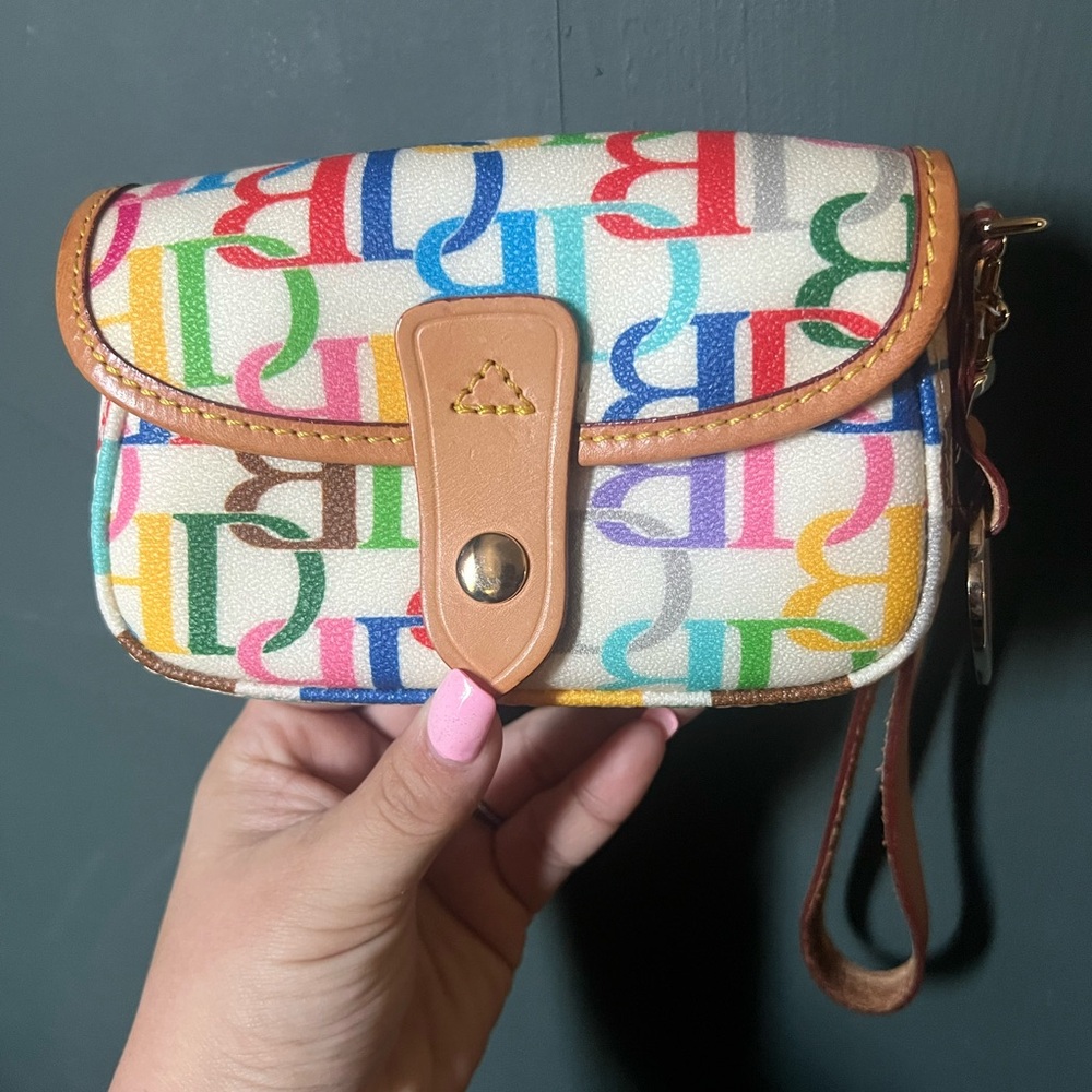 Dooney & Bourke Multicolor Vintage Wristlet